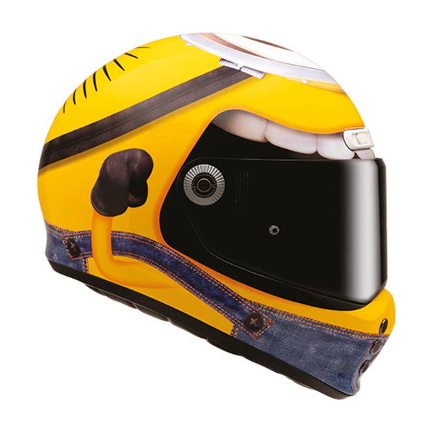 hjc v10 minion helmet perth county moto