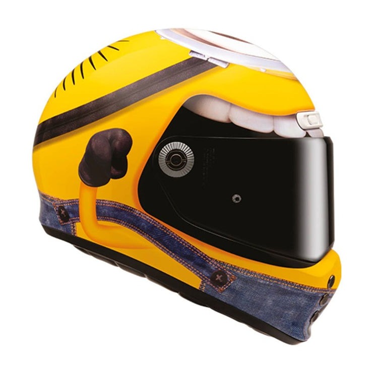 hjc v10 minion helmet perth county moto