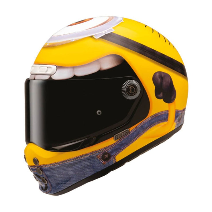 hjc v10 minion helmet perth county moto