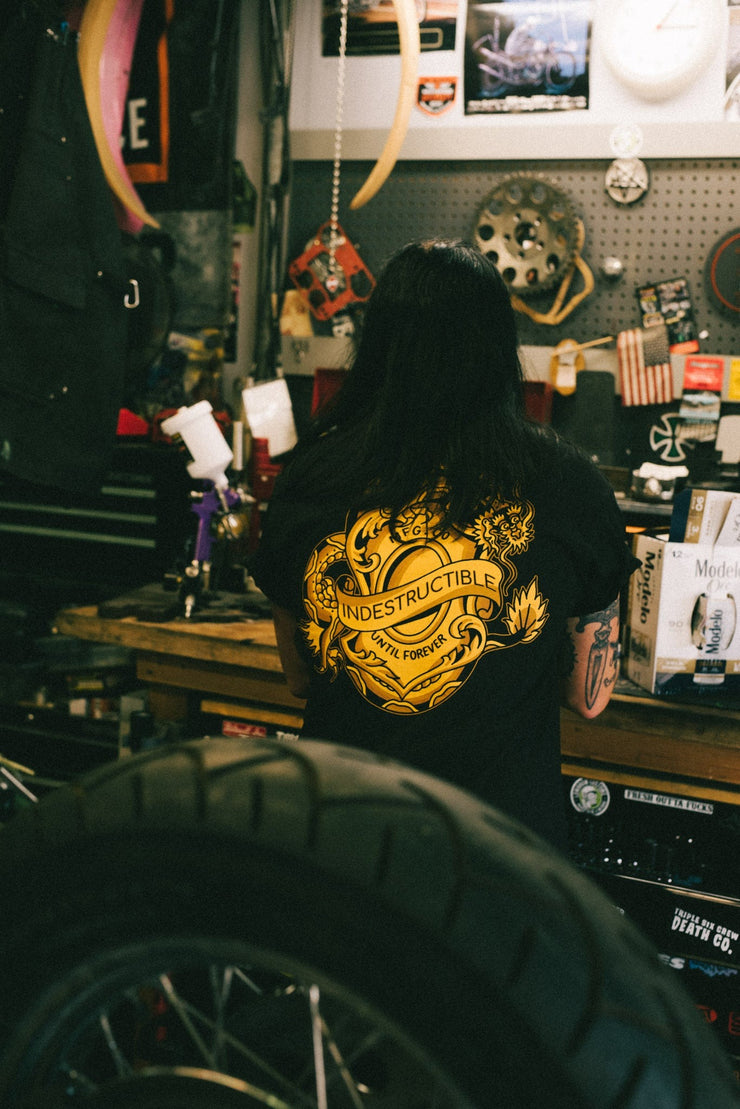 Indestructible MFG Leaf and Dragon Tee