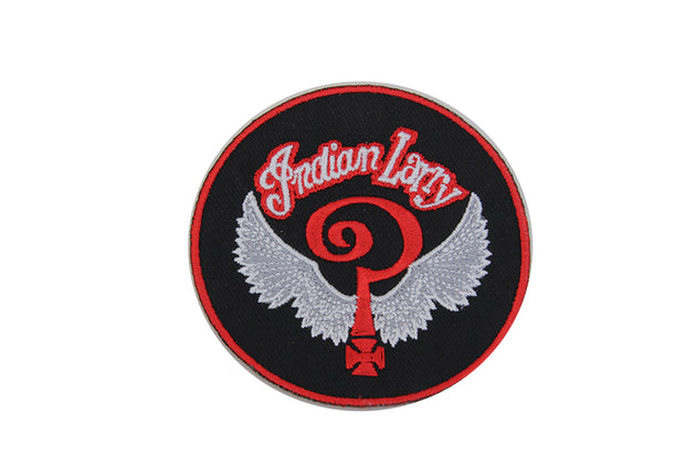 indian-larry-cloth-patch-black-red-grey