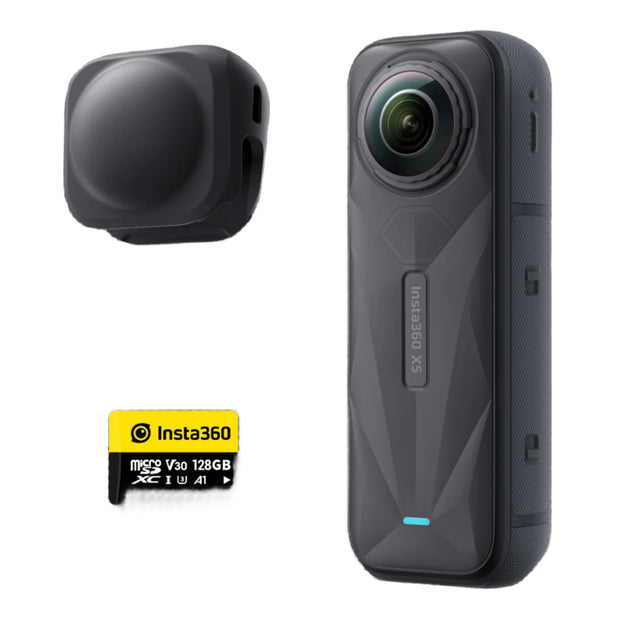 Insta360 X5 + Memory Card & Lens Cap