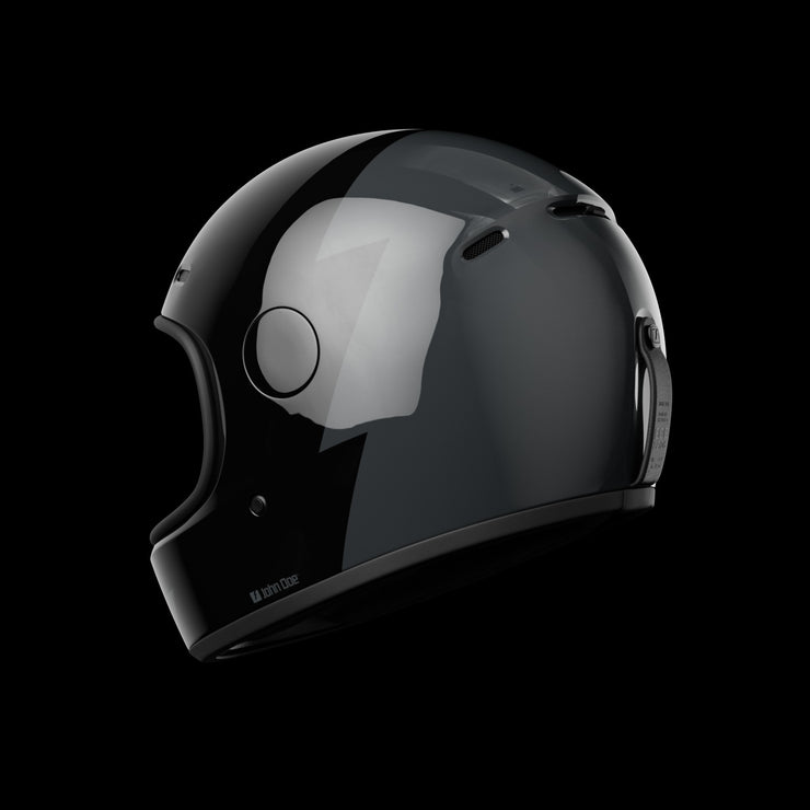 John Doe One Helmet - Signature Black/Grey