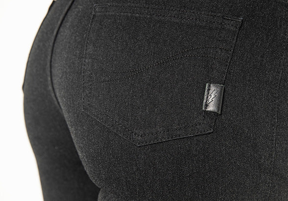 John Doe Ruby Women's Riding Jeans Black