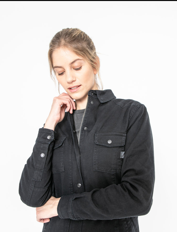 John Doe Women's Motoshirt Black