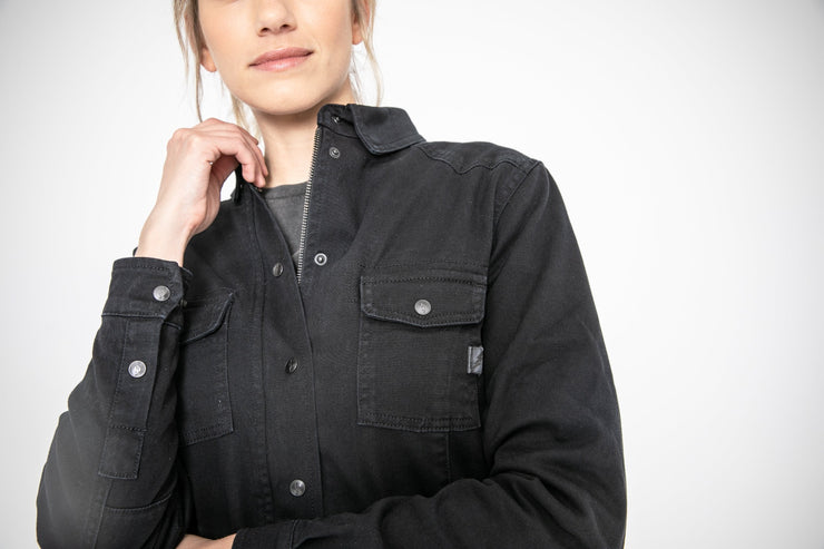 John Doe Women's Motoshirt Black