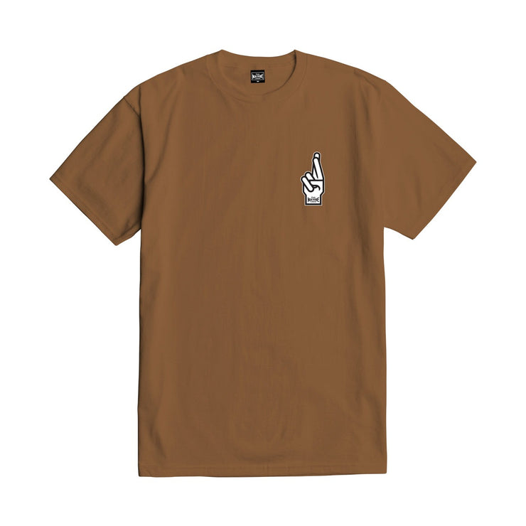 CLOSEOUT: Loser Machine New OG Stock Tee - Brown Sugar