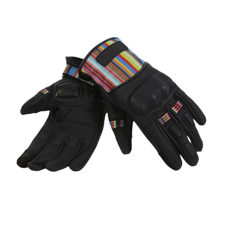 MotoGirl Bessie Gloves - Stripe