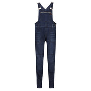MotoGirl Daisy Dungaree Riding Pants - Blue