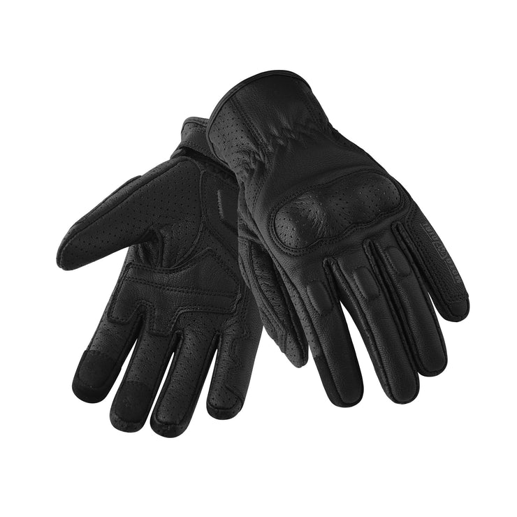motogirl yoko goat leather motorcycle gloves