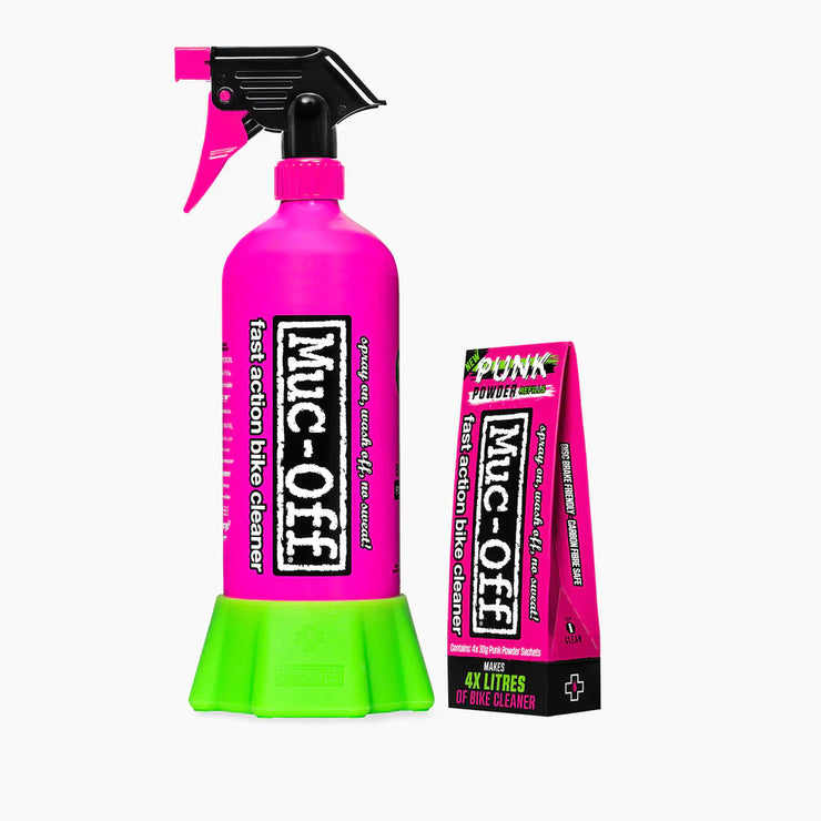 Muc-Off Bottle For Life Bundle with Punk Powder