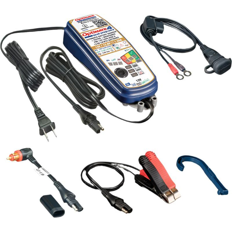 Tecmate Optimate 4 Quad Program - Premium Edition