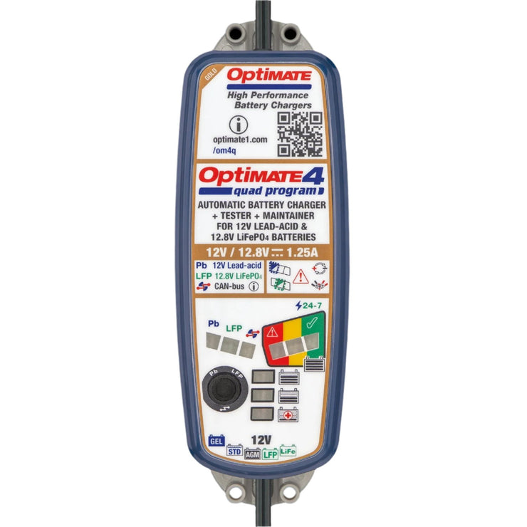 Tecmate Optimate 4 Quad Program - Premium Edition