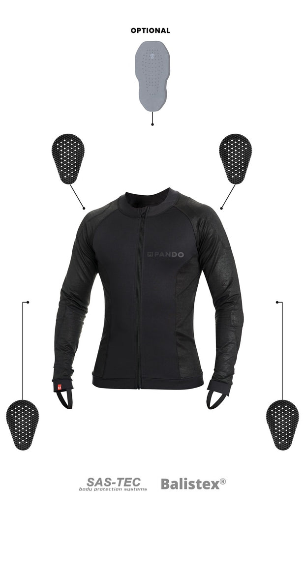 Pando Moto SHELL UH 03 Armored Shirt