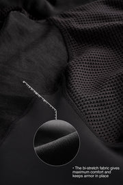 Pando Moto BIA BLACK – Women’s Protective Motorcycle Base Layer / Bodysuit