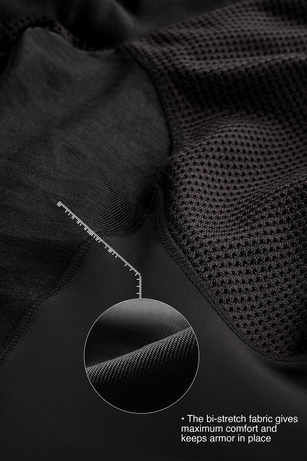 Pando Moto BIA BLACK – Women’s Protective Motorcycle Base Layer / Bodysuit