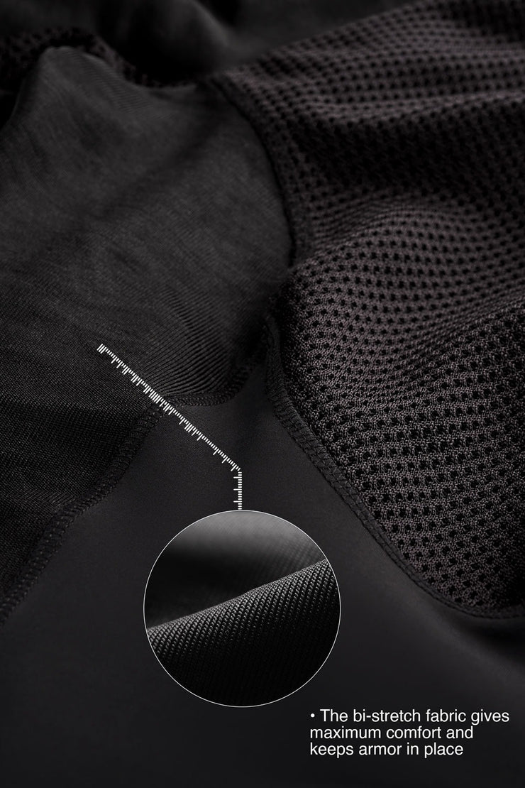 Pando Moto BIA BLACK – Women’s Protective Motorcycle Base Layer / Bodysuit