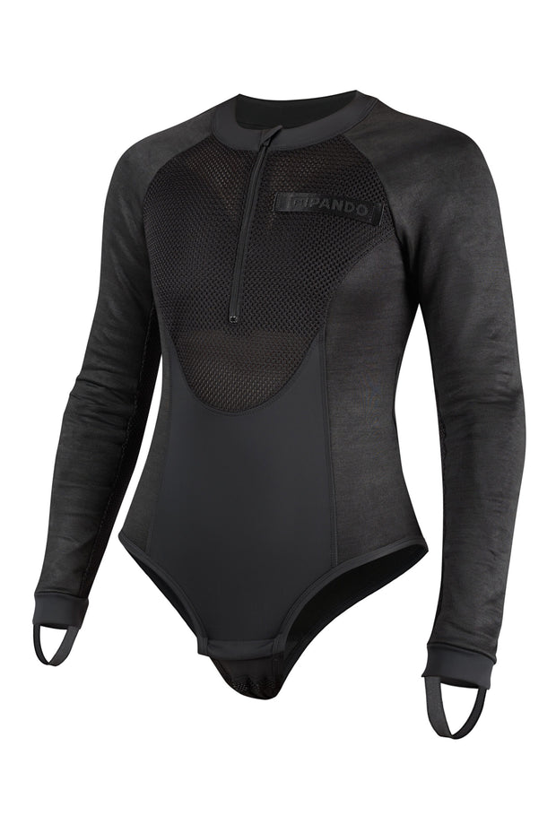 pando moto bia womens base layer riding body suit