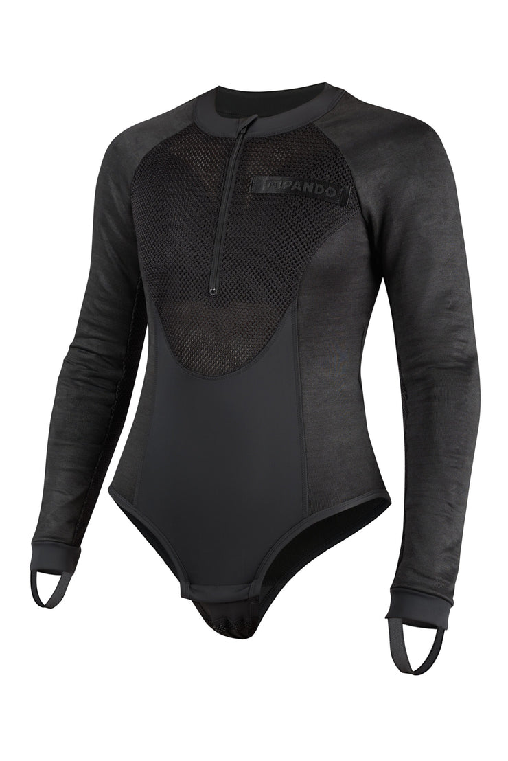 pando moto bia womens base layer riding body suit