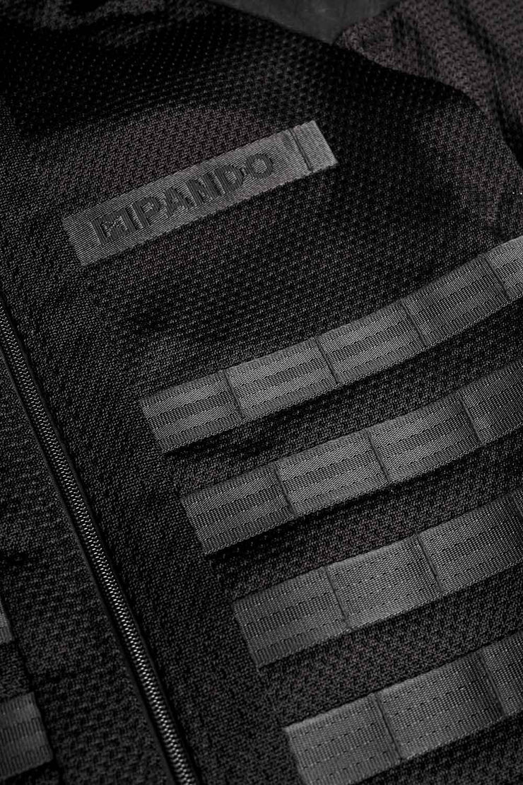 Pando Moto COMMANDO UH BLACK Men’s Light-Weight Motorcycle Jacket