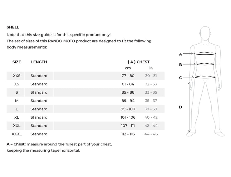 Pando Moto SHELL UH 03 Armored Shirt