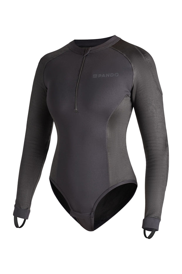 Pando Moto SHELL WW BLACK 02 – Protective motorcycle base layer / body