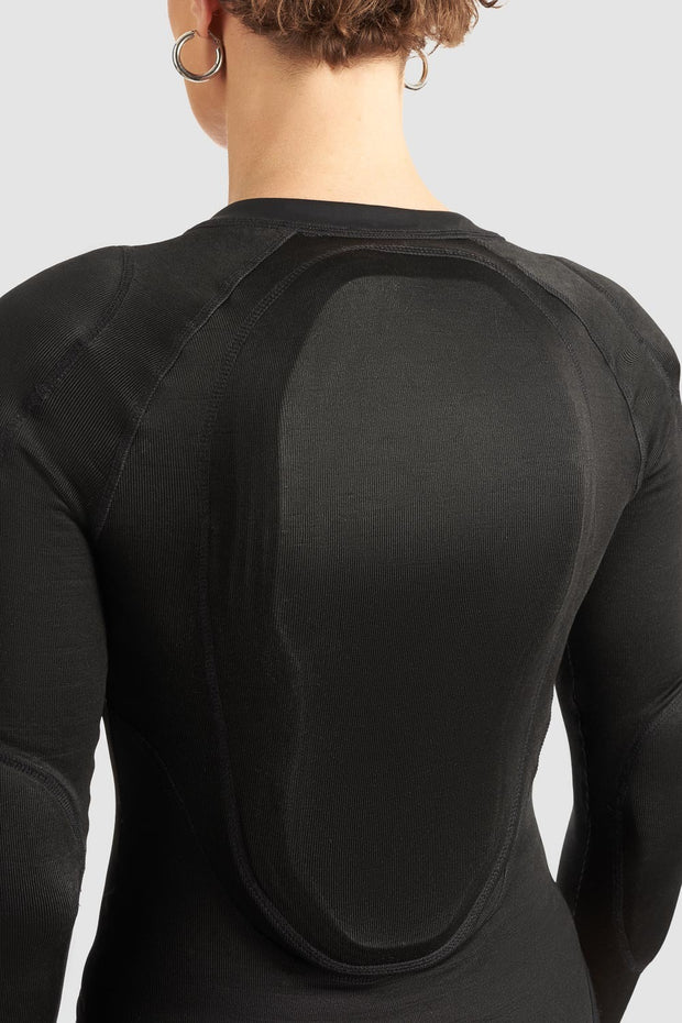 Pando Moto SHELL WW BLACK 02 – Protective motorcycle base layer / body