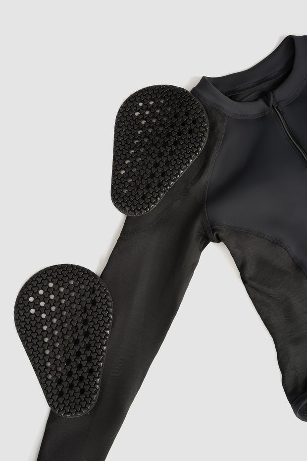 Pando Moto SHELL WW BLACK 02 – Protective motorcycle base layer / body