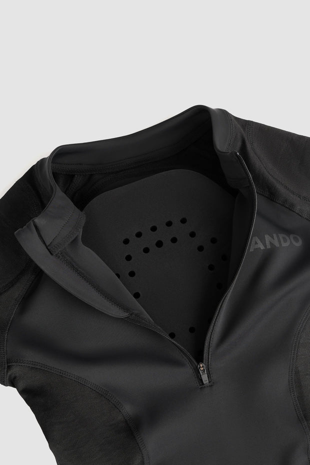 Pando Moto SHELL WW BLACK 02 – Protective motorcycle base layer / body