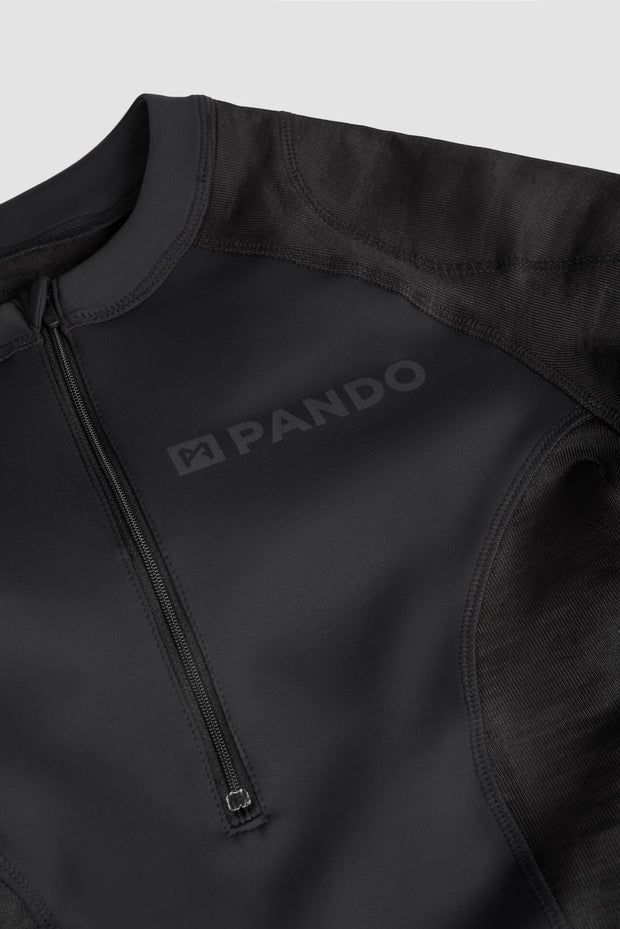 Pando Moto SHELL WW BLACK 02 – Protective motorcycle base layer / body