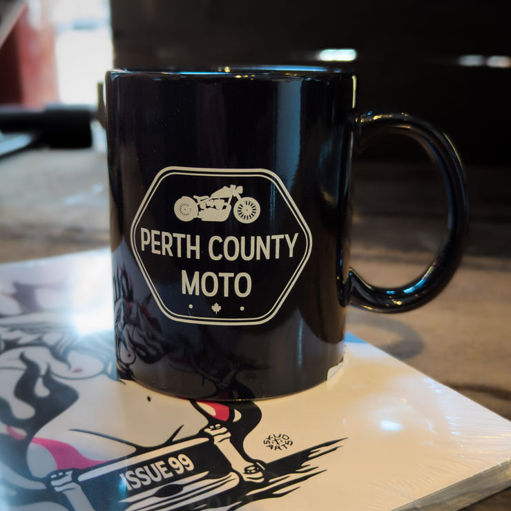 Perth County Moto Classic Logo Mug