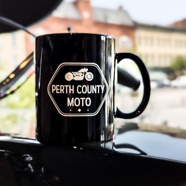 Perth County Moto Classic Logo Mug