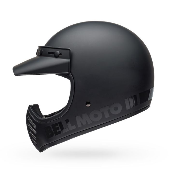 CLOSEOUT Bell Moto-3 - Matte Black - Size 2XL