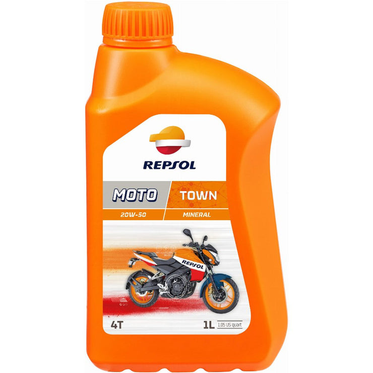 Repsol Moto Town 4T Mineral Oil - 20w50