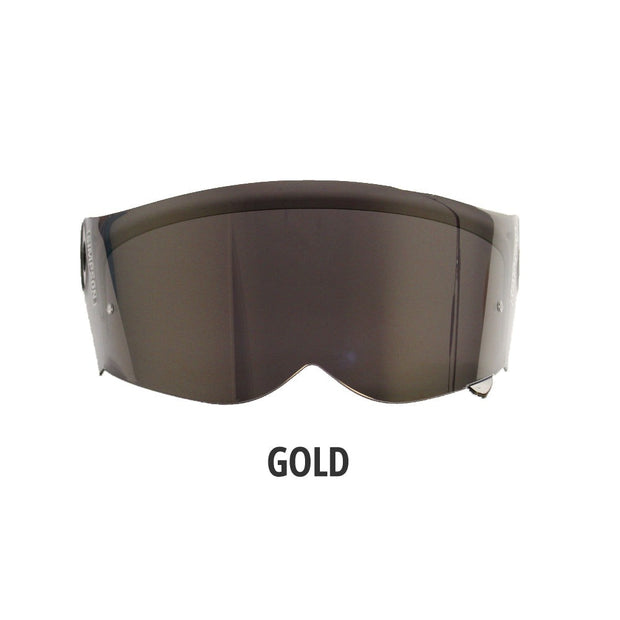 Simpson MOD Bandit Exterior Visor - Gold