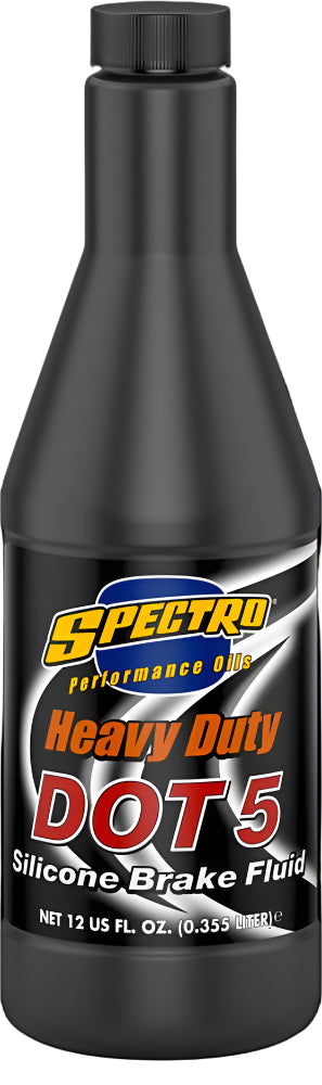 Spectro Synthetic Heavy Duty Brake Silicone DOT 5 Brake Fluid