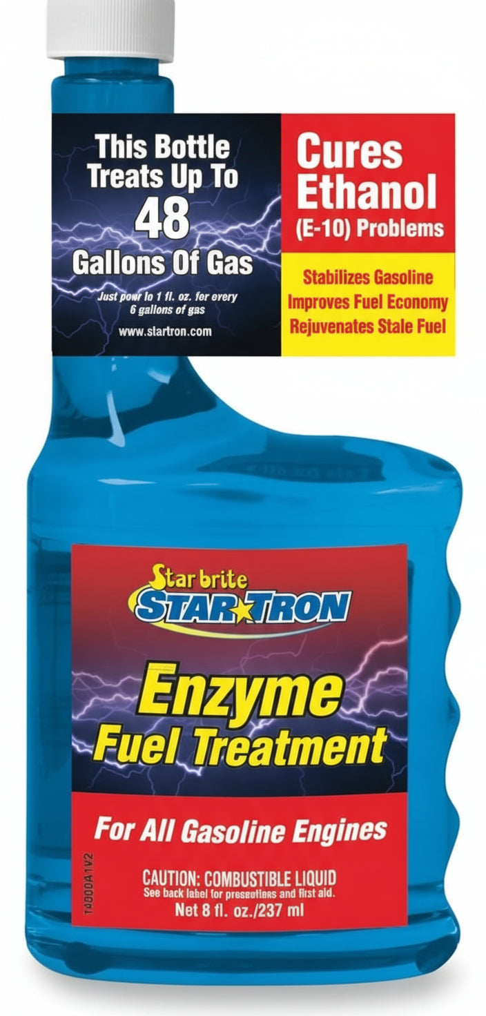 Star Tron Enzyme Fuel Treatment – Ethanol Fuel Additive & Stabilizer