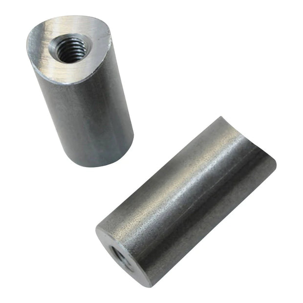 TC Bros Coped Steel Bung 5/16-18  1-1/2 inch