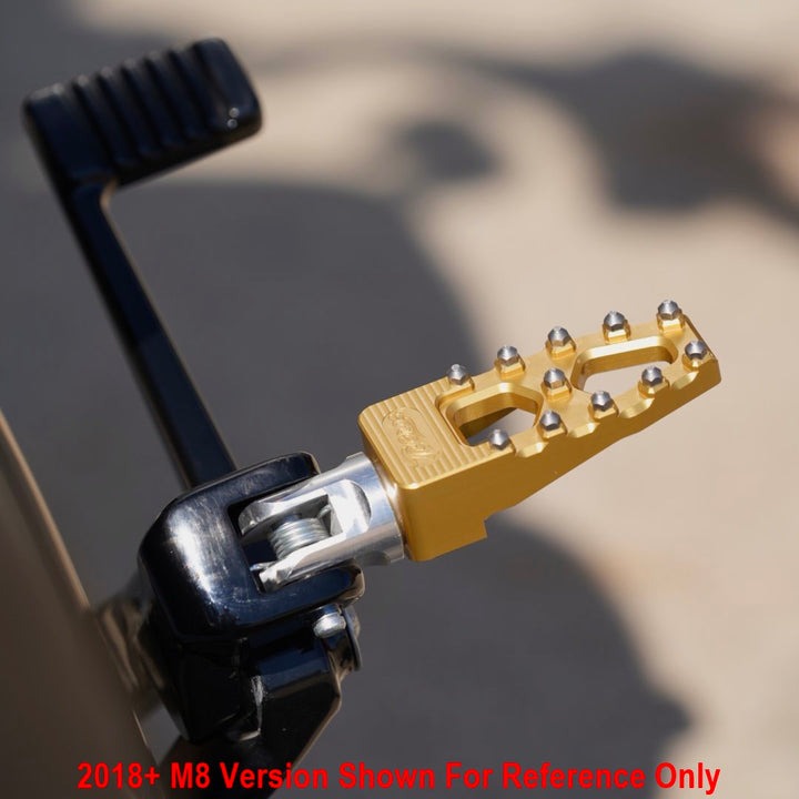 TC Bros Pro Series Gold MX Lite Foot Pegs