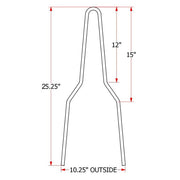 TC Bros Sissy Bar Kits (Short & Tall, Straight & Kickback)