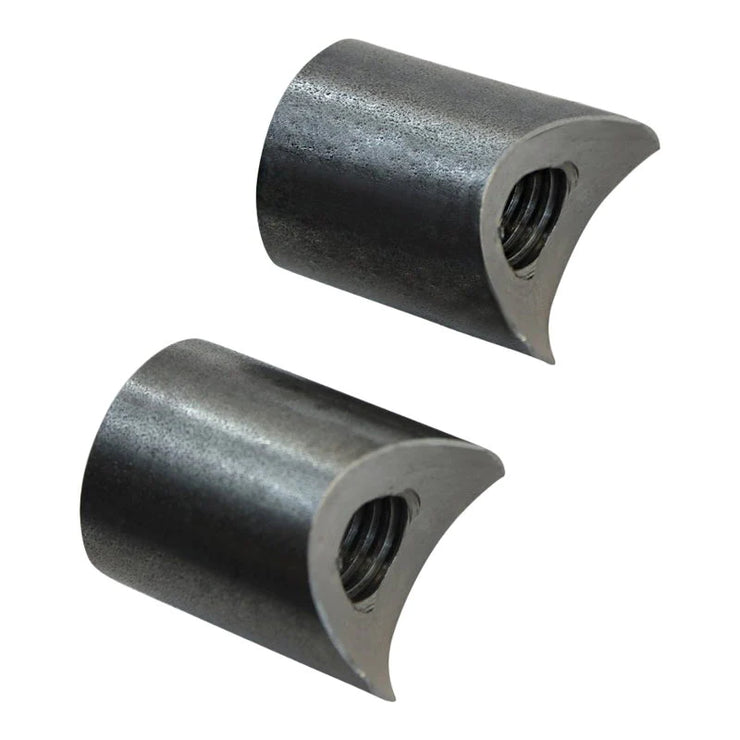 TC Bros Coped Steel Handlebar Riser Bungs 1/2-13 Threaded