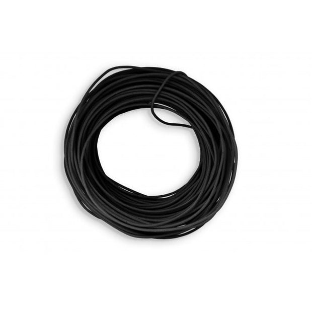 Vintage Cloth Covered 16g Electrical Wire - Black