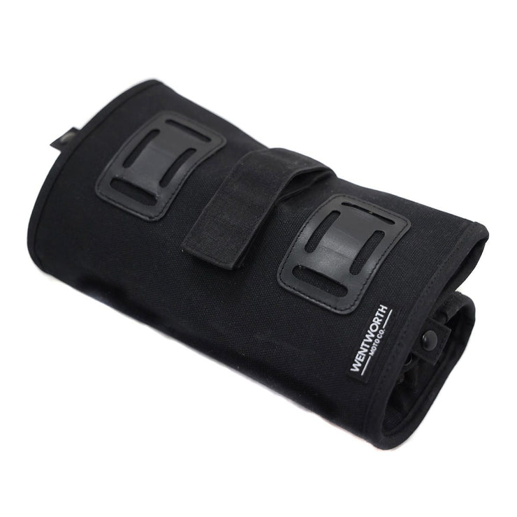 wentworth moto shakedown tool roll waxed canvas