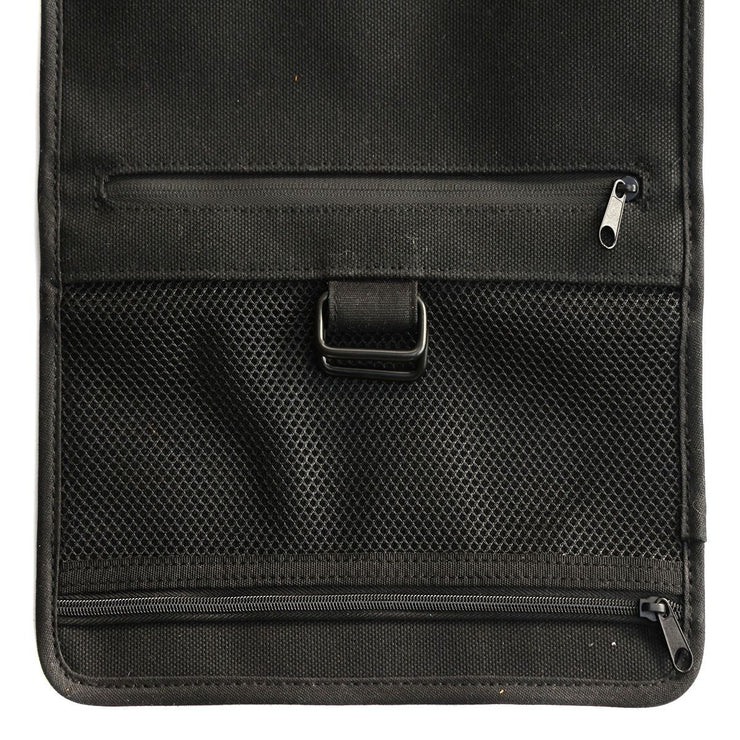 wentworth moto shakedown waxed canvas tool roll pocket