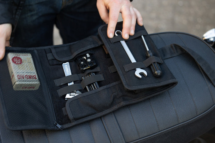 wentworth moto co waxed canvas shakedown tool rool