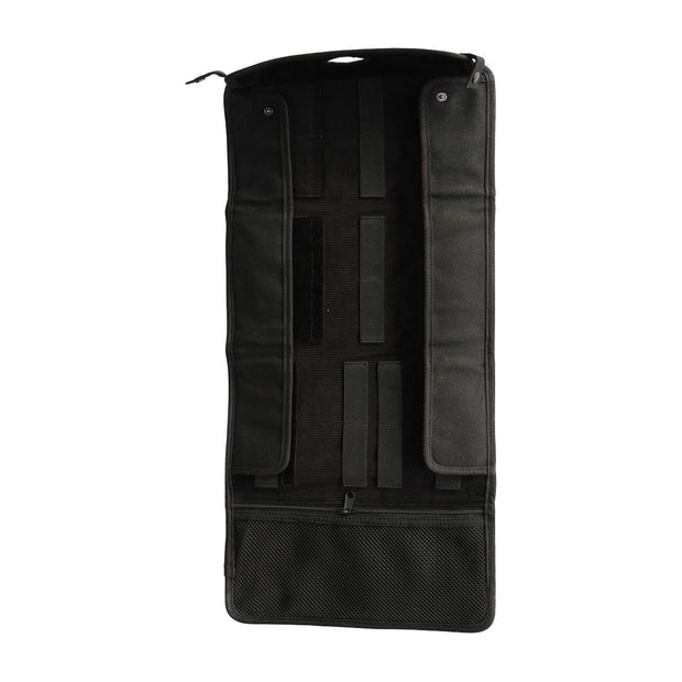 wentworth moto shakedown waxed canvas tool roll open