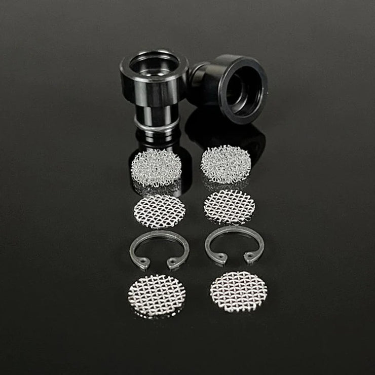 TJ Brutal Customs Dual Carb Slide Breather Filtration Vents VT600 and VT750