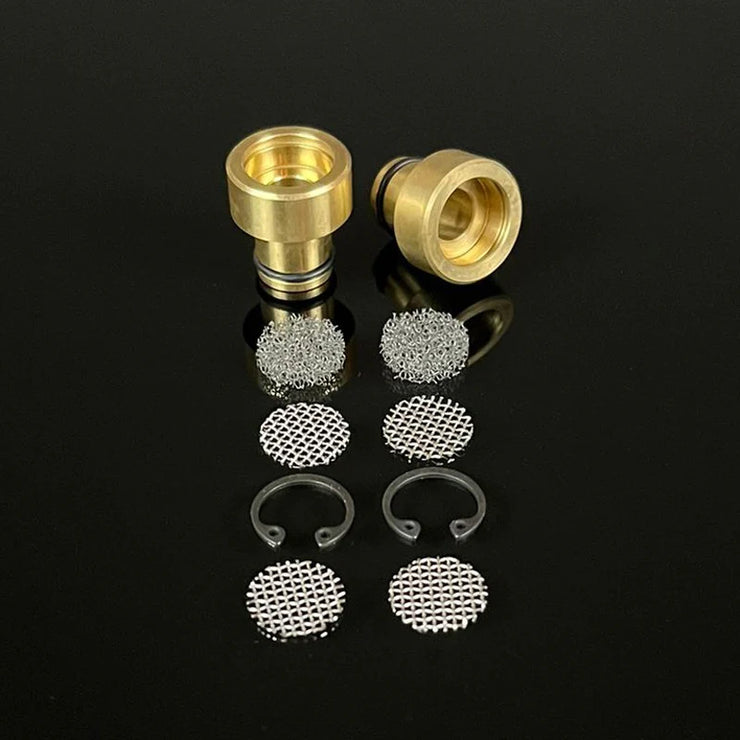 TJ Brutal Customs Dual Carb Slide Breather Filtration Vents VT600 and VT750