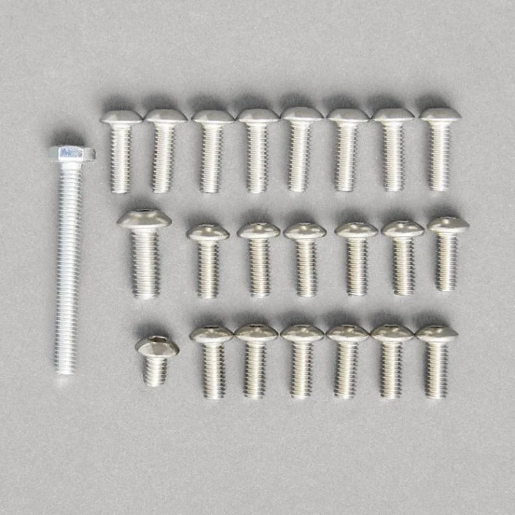TJ Brutal Customs Stainless Carb Bolt Kit Honda Shadow VT600 87-08 and VT750 98-08