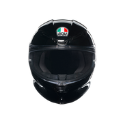gloss-black-agv-motorcycle-helmet-front-view